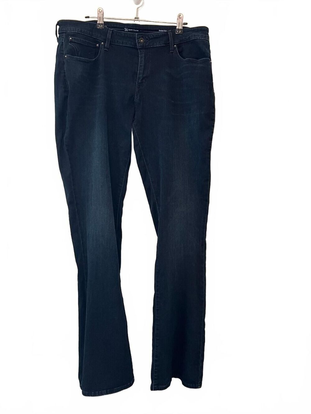 Levi's 34 Demi Curve Modern Rise Bootcut Skinny Jeans